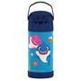 Imagem de Garrafa Térmica Infantil Thermos Baby Shark Tubarão Azul 350ML