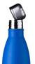 Imagem de Garrafa Térmica Inox 500ML Parede Dupla AZUL: Mantenha sua Bebida Quente ou Gelada por Mais Tempo!