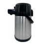 Imagem de Garrafa Térmica Inox Café Chá Leite Quente Gelado 1900Ml