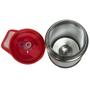 Imagem de Garrafa Térmica Inox CLICK Com Canudo 350ML OFICIAL FLAMENGO