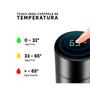 Imagem de Garrafa termica inox com sensor de temperatura 500ml