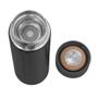 Imagem de Garrafa Térmica Inox Com Termômetro E Infusor Topget - Preto