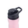 Imagem de Garrafa Térmica Inox Esporte Quente Fria Isolamento Térmico com Tampa Rosa 750ml - Wellmix