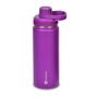 Imagem de Garrafa Térmica Inox Goldentec 500ml Roxo para bebidas quentes ou frias com tampa com bico e base emborrachada