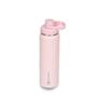 Imagem de Garrafa Térmica Inox Goldentec 750 ml para bebidas quentes ou frias com tampa com bico e base emborrachada - Rosa Claro