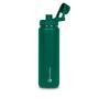 Imagem de Garrafa Térmica Inox Goldentec 750ml Verde para bebidas quentes ou frias com tampa com bico e base emborrachada