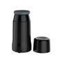 Imagem de Garrafa Térmica Mini 250ml Onix Compacta Portátil Servir Café Chá Água Soprano - Preto