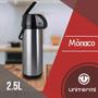Imagem de Garrafa Térmica Mônaco 2,5 Litros Unitermi Chá Café Leite