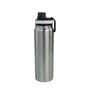 Imagem de Garrafa Térmica Prata 800ml Água Quente/frio Inox Com Alça
