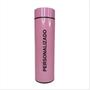 Imagem de Garrafa Térmica Rosa com LED - 500ml - Display Touch em Inox