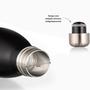 Imagem de Garrafa Térmica Squeeze Aço Inox 500ML Quente Frio Com Tampa - Select