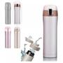 Imagem de Garrafa Térmica Squeeze Inox 500ml - Branco