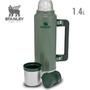 Imagem de Garrafa Térmica Stanley Água Café Classic Verde 1,4L Original