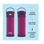 Imagem de Garrafa Térmica Thermos Funtainer Roxa 470 Ml