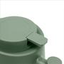 Imagem de Garrafa Termica Verde Jade Com Vedação Cabo Madeira 1L Para Cha/Cafe  - Mimo Style
