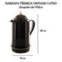 Imagem de  Garrafa Térmica Vintage Clássica Café Chá 1 Litro -Preto