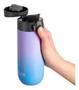 Imagem de Garrafa Térmica Xploris Tupperware 450ml Azul Com Lilas