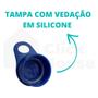 Imagem de Garrafa Vidro Academia Squeeze C Alça Água Suco Shake 1000ml