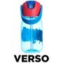 Imagem de Garrafa Vingadores Hulk Thor Homem Ferro Capitão América Infantil Com Canudo Silicone Alça 400ml BPA Free Oficial Marvel