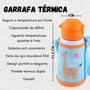 Imagem de Garrafa Water Bottle Térmica Com Canudo, Copo E Alça 600Ml
