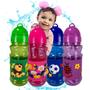 Imagem de Garrafinha Agua Infantil 420 Ml Canudo Menino Menina Lindas