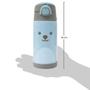 Imagem de Garrafinha copo termico infantil gumy 400 ml parede dupla com canudo extra silicone