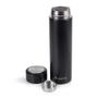 Garrafinha De Água Squeeze Térmica Pequena Inox 500 Ml Preto Termopro Imagem de Garrafinha De Água Squeeze Térmica Pequena Inox 500 Ml Preto Termopro