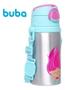 Imagem de Garrafinha De Alumínio Aventuras Com Canudo e Alça 450ML Buba