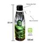 Imagem de Garrafinha de Hidratação do Hulk 530ml Abre Fácil Kit 2 Unidades