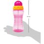 Imagem de Garrafinha fresh rosa 300ml com canudo em silicone - buba