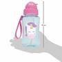 Imagem de Garrafinha Infantil com Canudo - 400ml - Animal Fun - Unicórnio - Buba