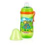 Imagem de Garrafinha Infantil Decorada Com Bico Silicone 360ml 6m+ Antivazamento Nuby