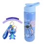 Imagem de Garrafinha Squeeze Lillo Stitch Com Chaveiro para Lancheira Lillo Sttitch