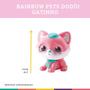 Imagem de Gatinho em Vinil Rainbow Pets Dodói Gato Bambola