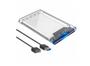 Imagem de Gaveta De Hd 2,5 Sata Usb 3.0 Exbom Ecase-300 Transparente