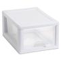 Imagem de Gavetas de armazenamento Sterilite Shoe Organizer 6L Clear, pacote com 12