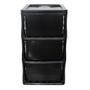 Gaveteiro 3 Gavetas Com Rodízio Organizador Multiuso 70x44x39cm Grande Gavetão - Gress Imagem de Gaveteiro 3 Gavetas Com Rodízio Organizador Multiuso 70x44x39cm Grande Gavetão