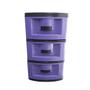 Gaveteiro 3 Gavetas Com Rodízio Organizador Multiuso 70x44x39cm Grande Gavetão - Gress Imagem de Gaveteiro 3 Gavetas Com Rodízio Organizador Multiuso 70x44x39cm Grande Gavetão