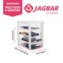 Imagem de Gaveteiro Max Multiuso Organizador Branco 4 Gavetas Jaguar