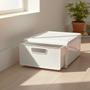 Imagem de Gaveteiro Modular Rattan Branco C 32,8 X L 26,5 X A 14,5 Cm