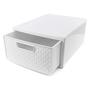 Imagem de Gaveteiro Modular Rattan Branco C 32,8 X L 26,5 X A 14,5 Cm