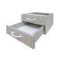 Imagem de Gaveteiro para Mesa com 2 Gavetas Sem Fechadura - SM Super Light - 23AX35,3LX35,5P