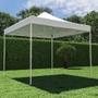 Imagem de Gazebo De Aco Importado Branco 3,2x3x3m Importado Polinesia