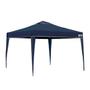 Gazebo Mor X-Flex Oxford com Silvercoating Azul 3m x 3m Imagem de Gazebo Mor X-Flex Oxford com Silvercoating Azul 3m x 3m