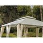 Imagem de Gazebo Retangular Romano com Cortinas Pérgola 270x400x300cm Bege