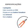 Imagem de Gedore Alicate Universal 8 Polegadas 8280200 IOX Cabo Isolado Laranja 1000V Aço Excelente Qualidade