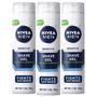 Imagem de Gel de Barbear Nivea Men Sensitive com Vitamina E - 200ml (Pack com 3)