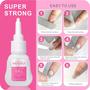 Imagem de Gel de cola para unhas MEKERUI Super Strong 15mL para pressionar as unhas