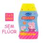 Imagem de Gel Dental Infantil sem Flúor Peppa Pig Dentalclean Mix de Frutas Frasco 100g