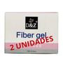 Imagem de Gel Fiber Gel Pink Nude D&Z 18G Kit Com 2 Unidades